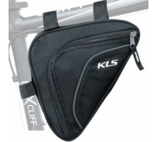 Сумка под раму KLS Wedge ECO (объем 0,9 литра) чёрная