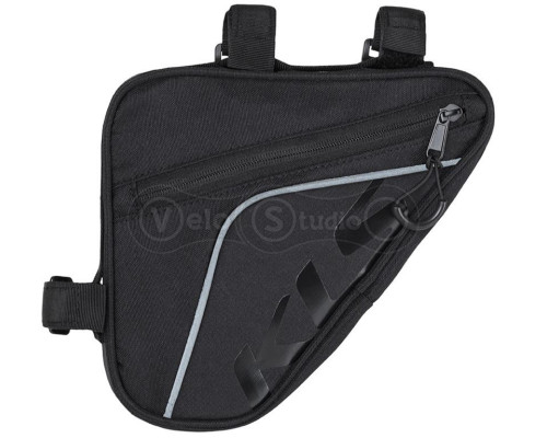 Сумка под раму KLS Wedge ECO (объем 0,9 литра) чёрная