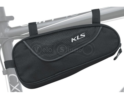 Сумка под раму KLS Rectangle ECO (объем 1,3 литра) чёрная
