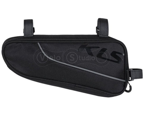Сумка под раму KLS Rectangle ECO (объем 1,3 литра) чёрная