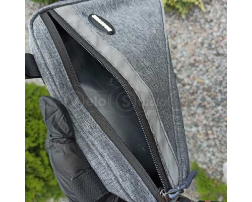 Вело сумка под раму Bravvos F-089 серая