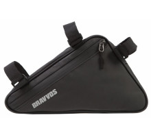Вело сумка под раму Bravvos QJ-101 чёрная