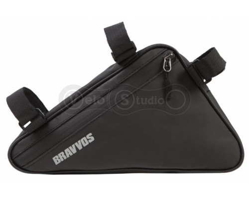 Вело сумка под раму Bravvos QJ-101 чёрная