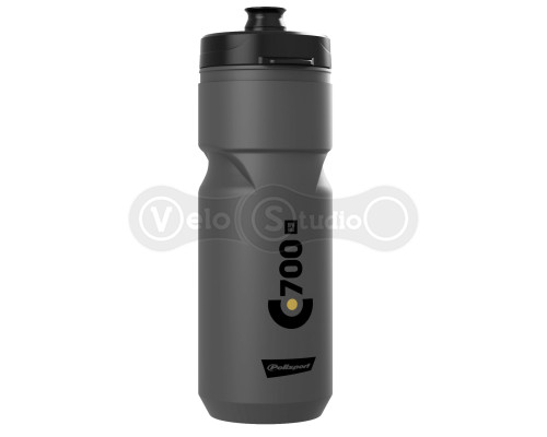 Фляга Polisport C700 Clip-On 700 мл серая