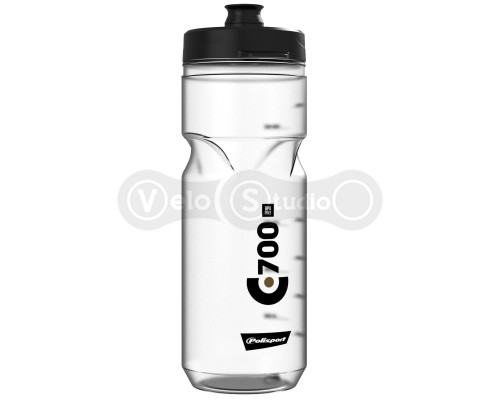 Фляга Polisport C700 Clip-On 700 мл прозрачная