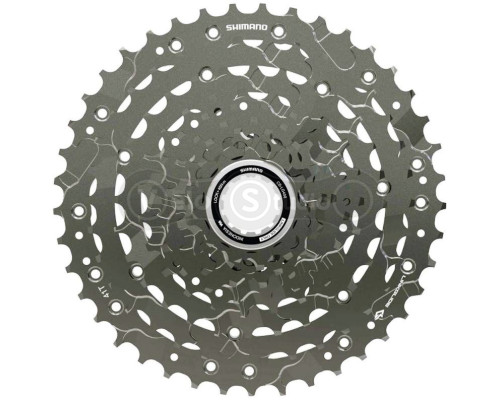 Касета Shimano CS-LG400-9 CUES 11-41T Linkglide 9 швидкостей