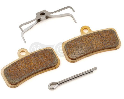 Тормозные колодки Shimano D02S металл, XT, SLX, DEORE, SAINT, ZEE