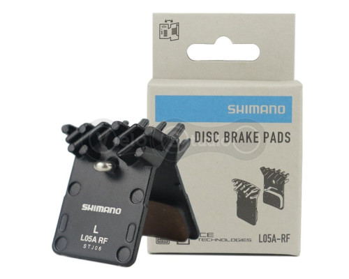 Тормозные колодки Shimano L05A-RF + радиатор, органика, XTR, Dura Ace, Ultegra, 105
