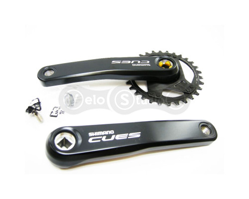 Шатуни Shimano FC-U4000-1 CUES 9-10-11 швидкостей 32T Linkglide 175 мм