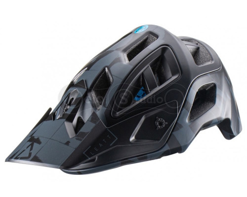 Вело шлем LEATT Helmet MTB 3.0 All-Mountain Black L (59-63 см)