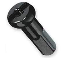 Ниппель Mach1 2.0 мм 14 мм черный 100 штук