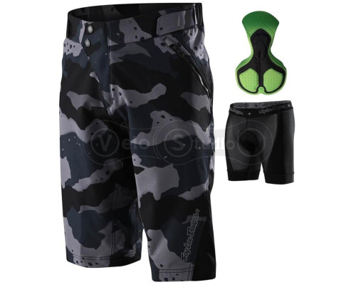 Велошорти Troy Lee Designs (TLD) Ruckus [Camo Gray] 32