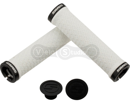 Грипси Sram Locking Grips білі з чорним замком