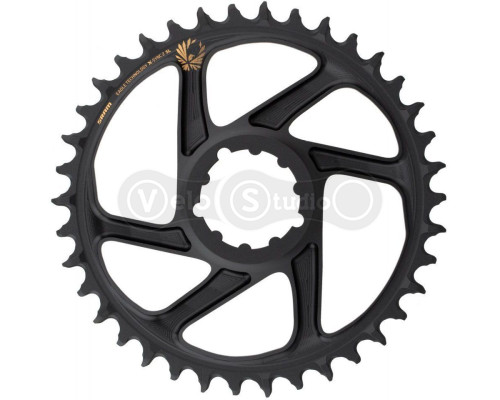Звезда SRAM CR X-SYNC SL EAGLE 38T DM 6 OFFSET GLD