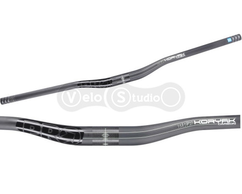 Руль PRO МТB Koryak Riser Carbon 800 мм 31.8 мм подъем 20 мм 9D sw