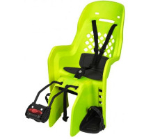 Детское кресло Polisport Joy FF на подседельную трубу неоновое
