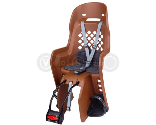 Дитяче крісло Polisport Joy FF на підсідельну трубу коричневе