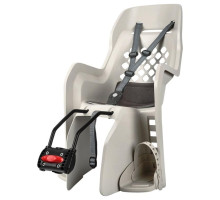 Детское кресло Polisport Joy FF на подседельную трубу кремовое