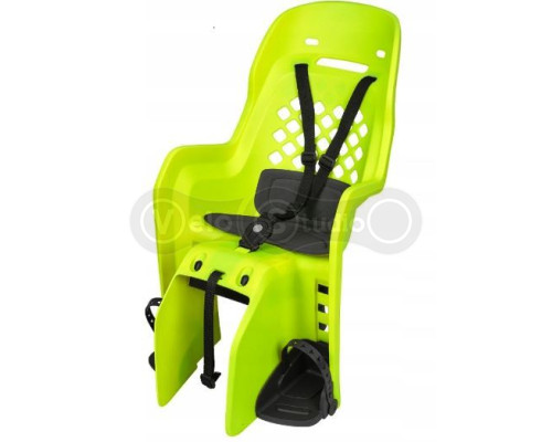 Детское кресло Polisport Joy CFS на багажник неоновое