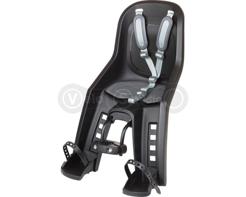 Дитяче крісло Polisport Bubbly Mini Plus FHT на рульову трубу чорне