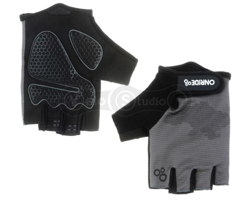 Вело рукавички ONRIDE TID 20 UA сірі розмір S
