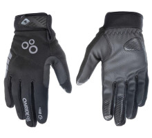 Вело демісезонні рукавички ONRIDE Cozy чорні розмір S