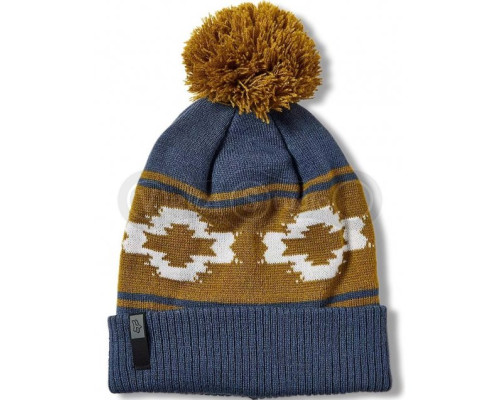 Зимняя шапка FOX Full Flux Beanie Deep Cobalt - акриловая шерсть