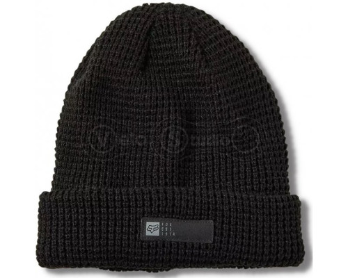 Зимова шапка FOX Zenther Beanie Black - акрилова шерсть