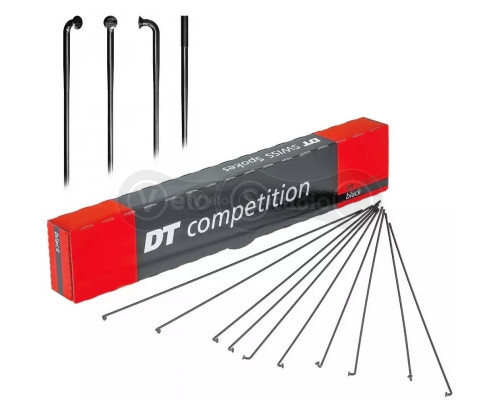 Спица DT Swiss Competition Race Standard 2.0/1.6/2.0 x 284 чёрная 100 штук