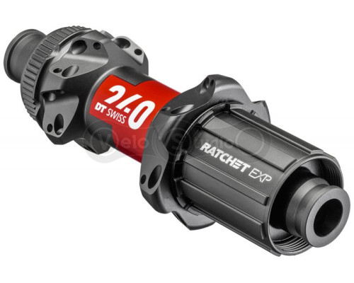 Втулка задняя DT Swiss 240 EXP Road Straightpull CL 12x142mm Centerlock 24 спицы