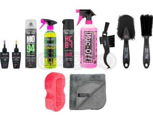 Набор Muc-Off E-bike Set Ultimate CL/PR/LU (12 предметов)