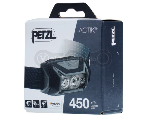 Налобний ліхтар PETZL ACTIK 450 Lumens Grey (2023)