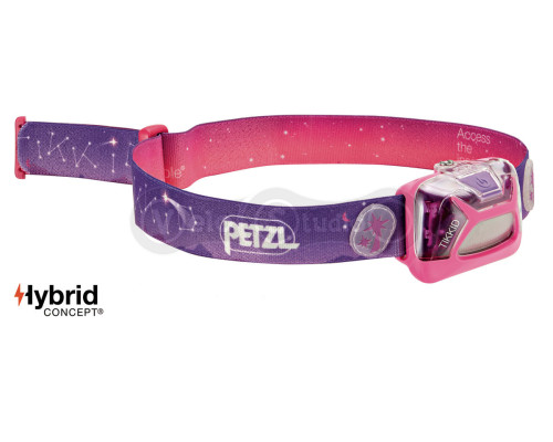 Детский налобный фонарь PETZL Tikkid 20 Lumens Pink