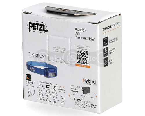 Налобний ліхтар PETZL TIKKINA 300 Lumens Blue (2023)