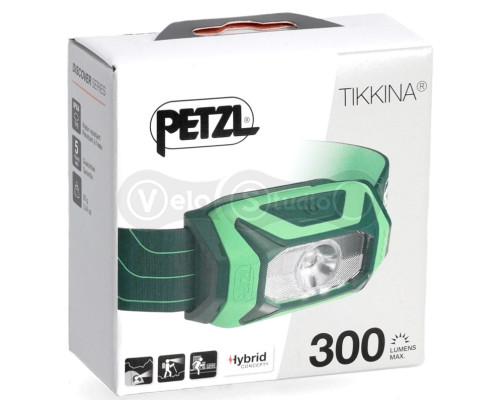 Налобний ліхтар PETZL TIKKINA 300 Lumens Green (2023)