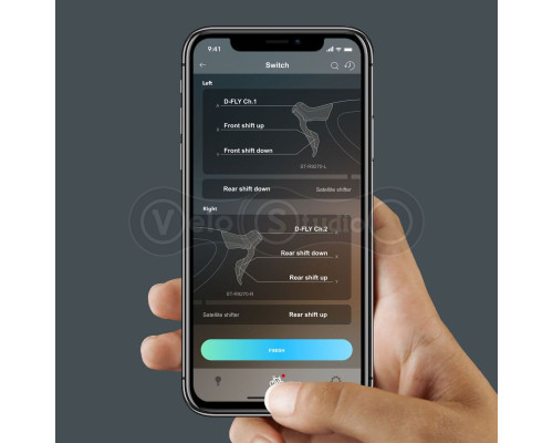 Дуал Dual Control Shimano ST-R8170-R Ultegra Di2 бездротової, правий, 12 швидкостей