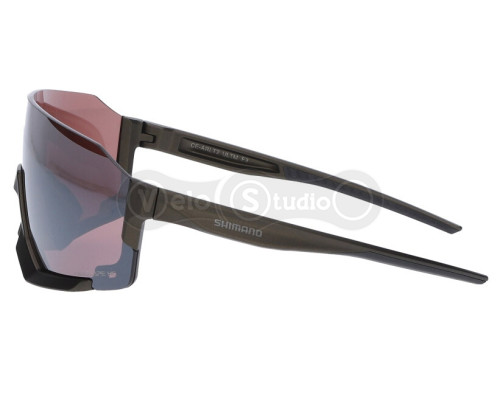 Вело окуляри Shimano AeroLite 2 Ridescape High Contrast оливкові