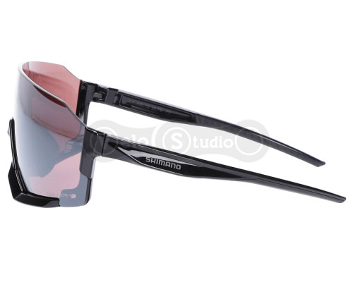 Вело окуляри Shimano AeroLite 2 Ridescape High Contrast чорні