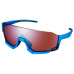 Вело окуляри Shimano AeroLite 2 Ridescape High Contrast синій металік