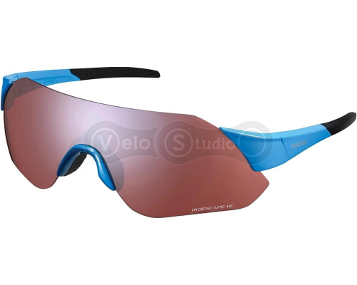 Вело окуляри Shimano AeroLite Ridescape High Contrast сині