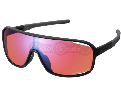 Вело окуляри Shimano Technium Ridescape Gravel чорний металік