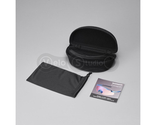 Вело окуляри Shimano Technium Ridescape Gravel чорний металік