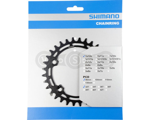 Звезда шатунов Shimano FC-MT610/MT510 32 зуба 12 скоростей