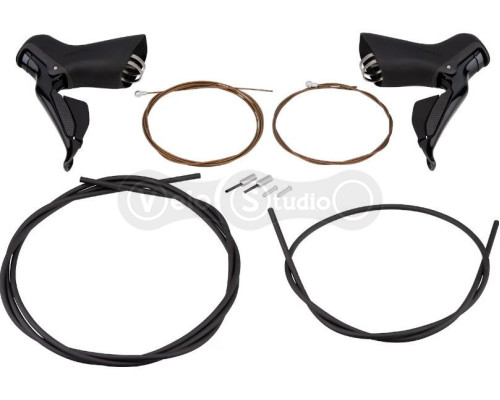 Дуалы Dual Control Shimano ST-R9250 DURA-ACE Di2 пара 2x12 скоростей