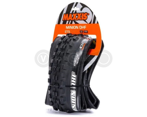 Вело покришка Maxxis Minion DHF 27.5X2.50WT, складана, EXO/TR, 60TPI, передня