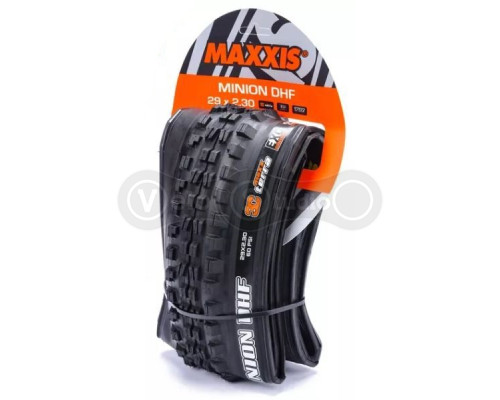Вело покришка Maxxis Minion DHF 29X2.30, складана, 3CT/EXO/TR, 60TPI, передня