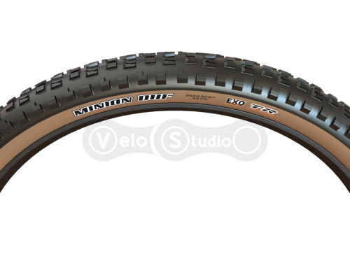 Вело покрышка Maxxis Minion DHF 29X2.50WT, складная, EXO/TR/TANWALL, передняя