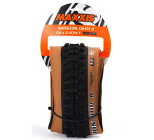 Вело покрышка Maxxis Minion DHR II 29x2.40WT, складная, EXO/TR/TANWALL, 60TPI, задняя