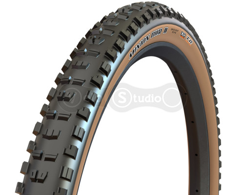 Вело покрышка Maxxis Minion DHR II 29x2.40WT, складная, EXO/TR/TANWALL, 60TPI, задняя