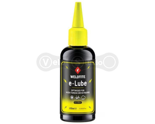 Cмазка цепи Weldtite E-lube для электровелосипеда 100 мл
